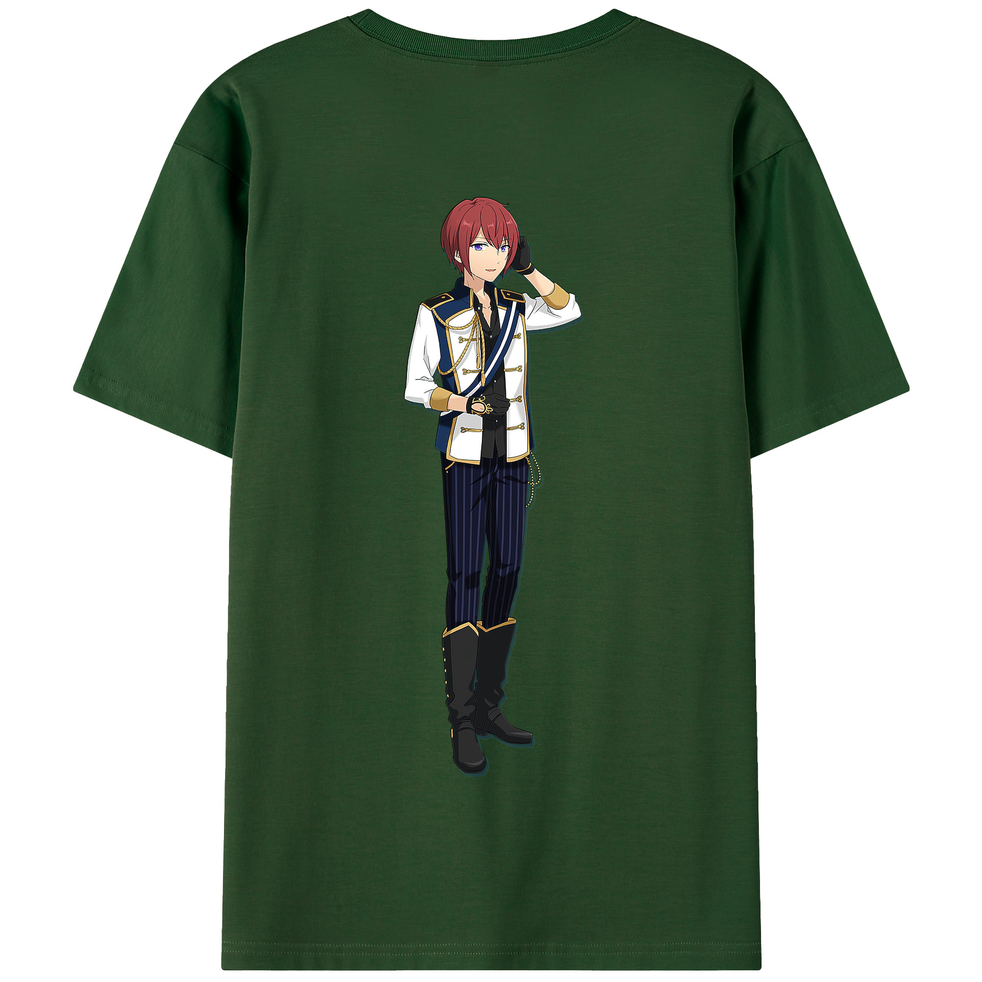 （画像用） あんさんぶるスターズ! Ensemble Stars 綿100％半袖Tシャツ（背面プリント）